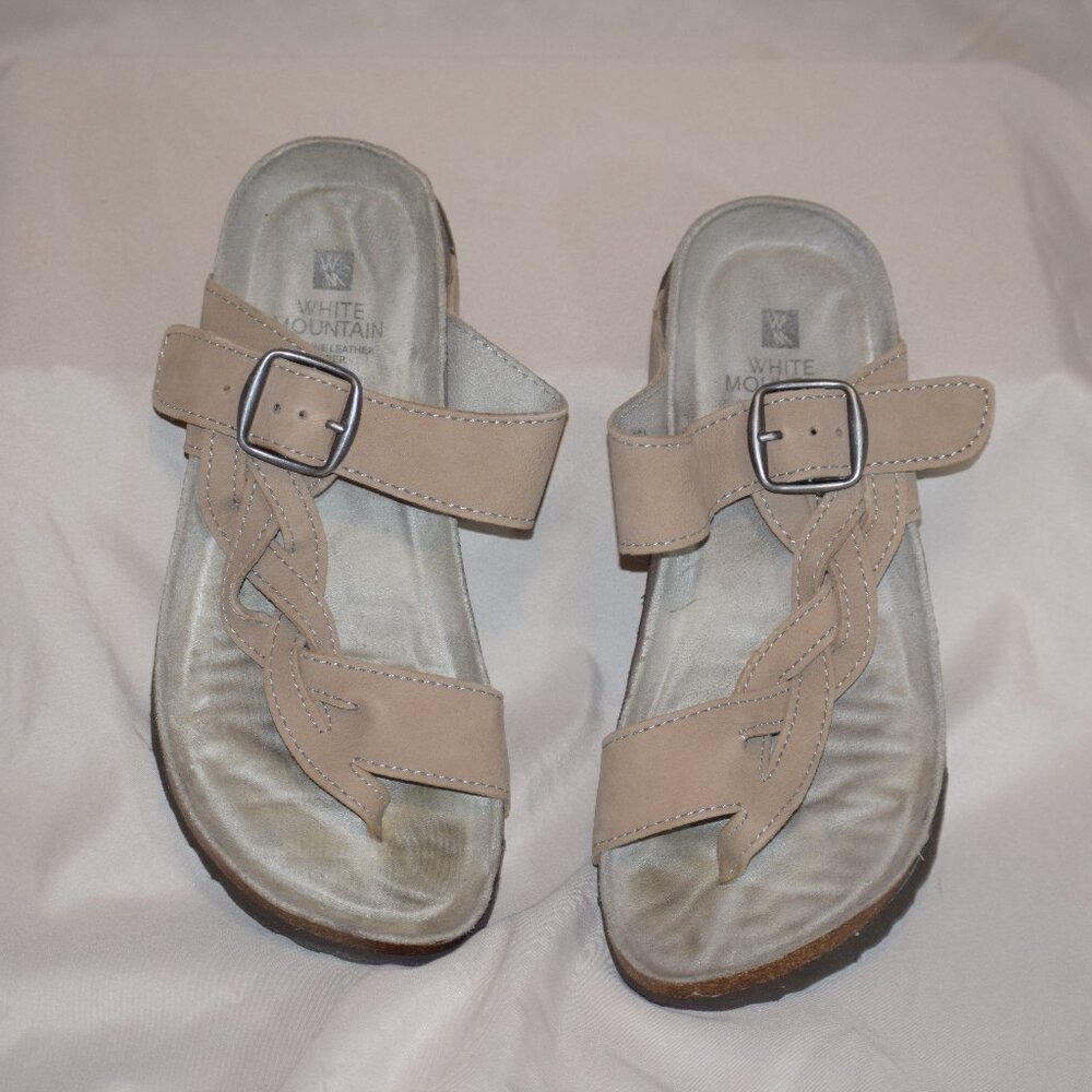 White Mountain Sandals Size 5